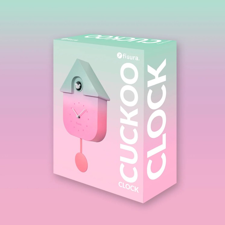 HORLOGE COUCOU GRADIENT - FISURA