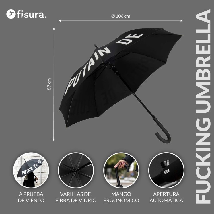 PARAPLUIE PUTAIN DE PLUIE - FISURA