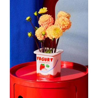 VASE YOGHURT STRAWBERRY - FLUID MARKET