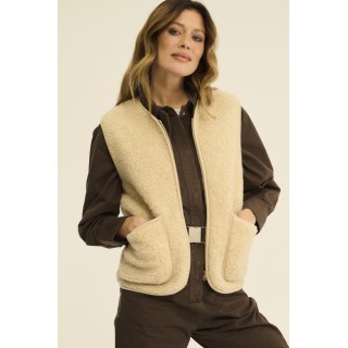 VESTE PEPITKO BEIGE - COLDBREAKER