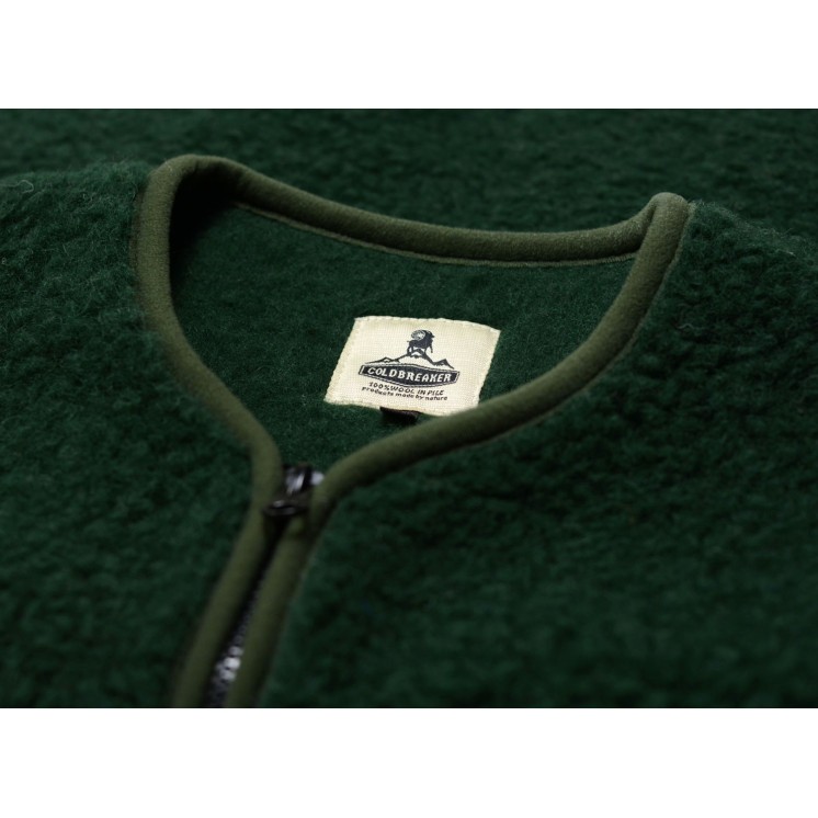 VESTE PEPITKO DARK GREEN - COLDBREAKER