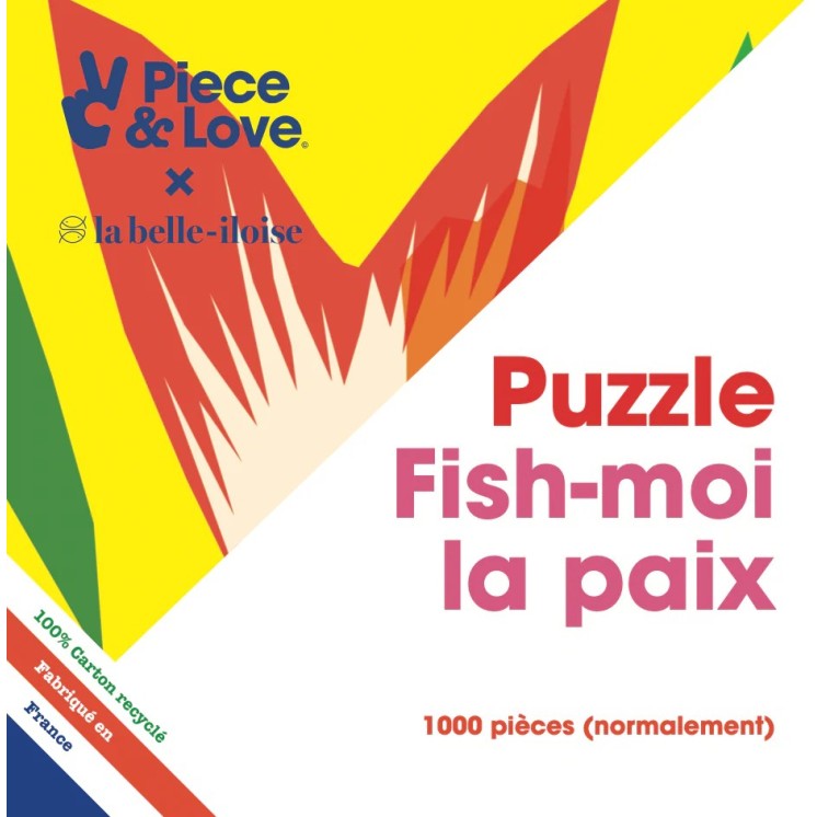 PUZZLE FISH MOI LA PAIX - PIECE & LOVE