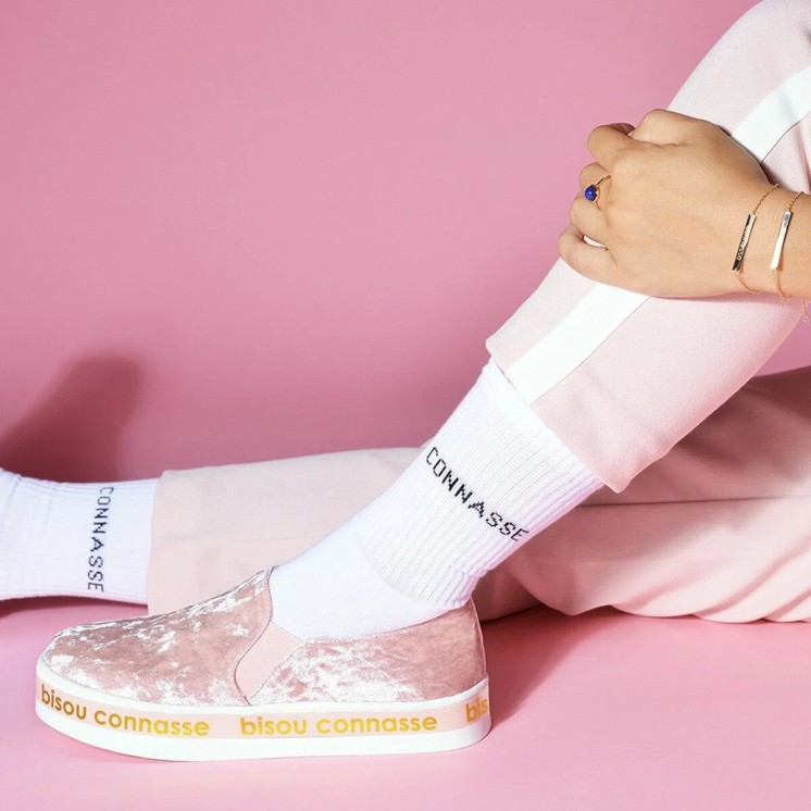 CHAUSSETTES BLANCHE CONNASSE 36/40 - FÉLICIE AUSSI