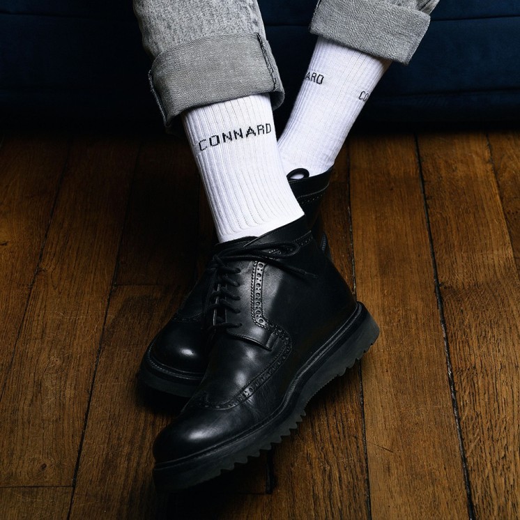 CHAUSSETTES BLANCHE CONNARD 40/45 - FÉLICIE AUSSI