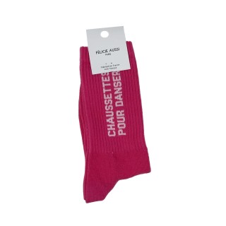 CHAUSSETTES POUR DANSER ROSE 36/40 - FÉLICIE AUSSI