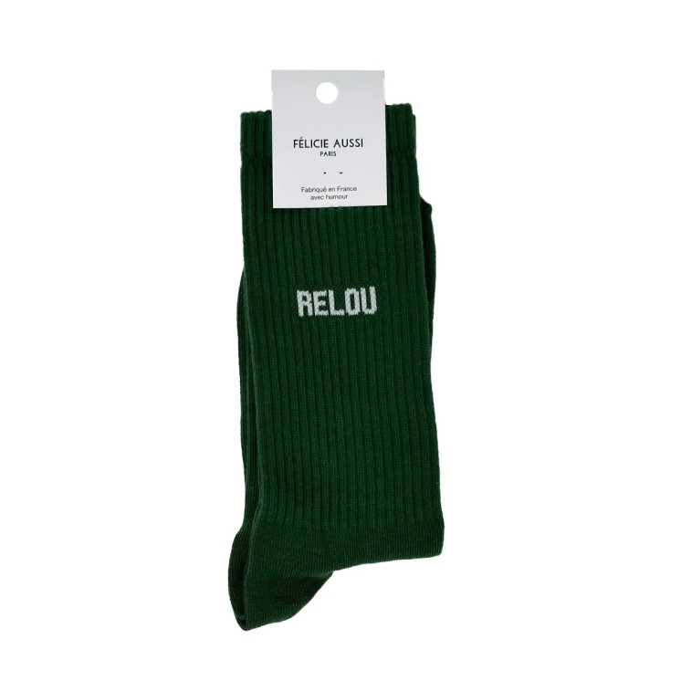 CHAUSSETTES RELOU VERT 40/45 - FÉLICIE AUSSI