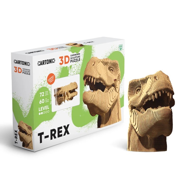 PUZZLE T-REX - CARTONIC