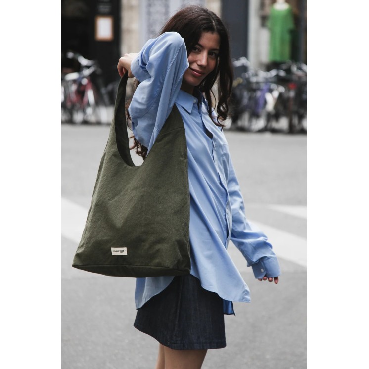 RICHELIEU SAC HOBO - MILITARY GREEN - RIVE DROITE