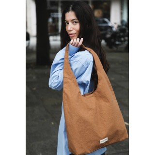 RICHELIEU SAC HOBO - TOBACCO - RIVE DROITE