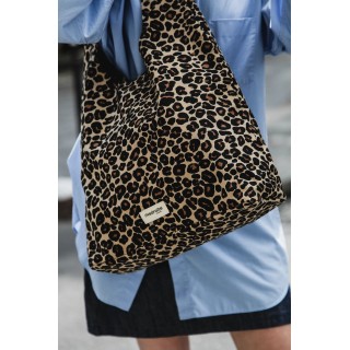 RICHELIEU SAC HOBO - LEOPARD BEIGE - RIVE DROITE