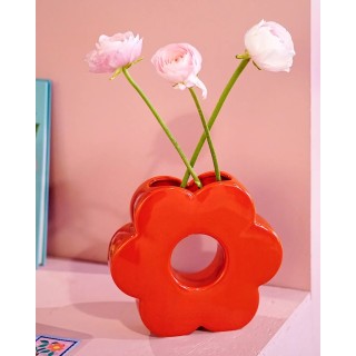 VASE DAISY ROUGE - DOIY