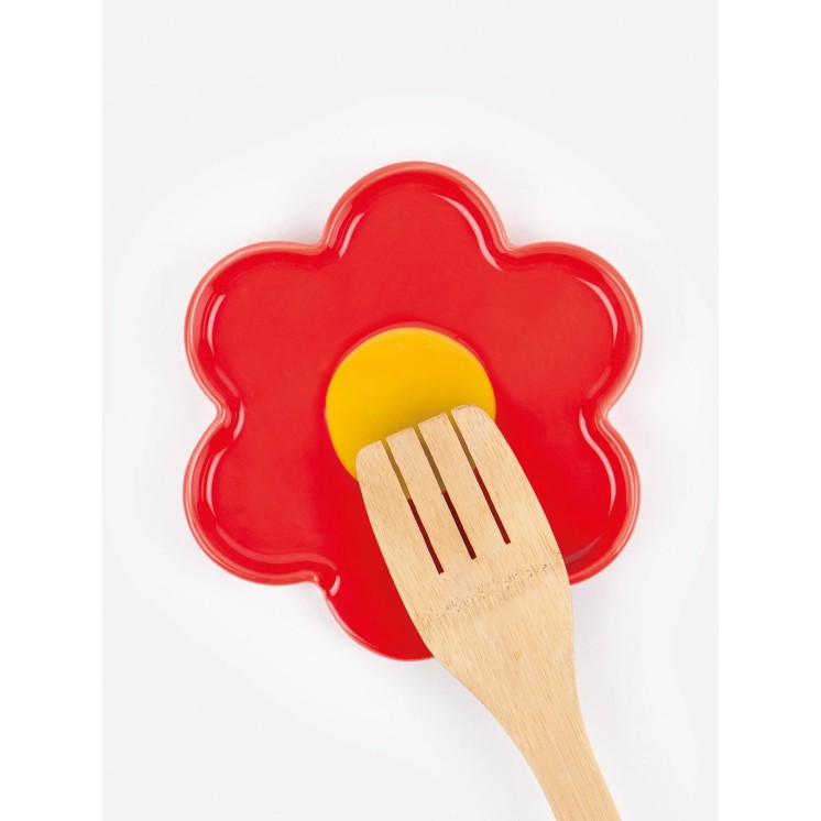SPOON REST DAISY ROUGE - DOIY