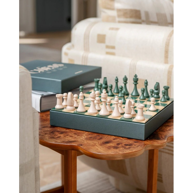 JEU ECHECS CLASSIC VERT - PRINTWORKS