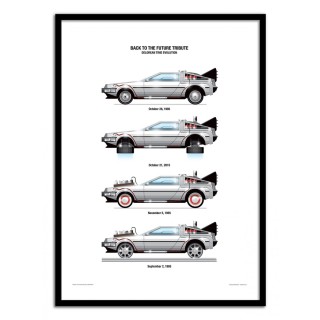 DELOREAN 30X40 - WALL EDITIONS