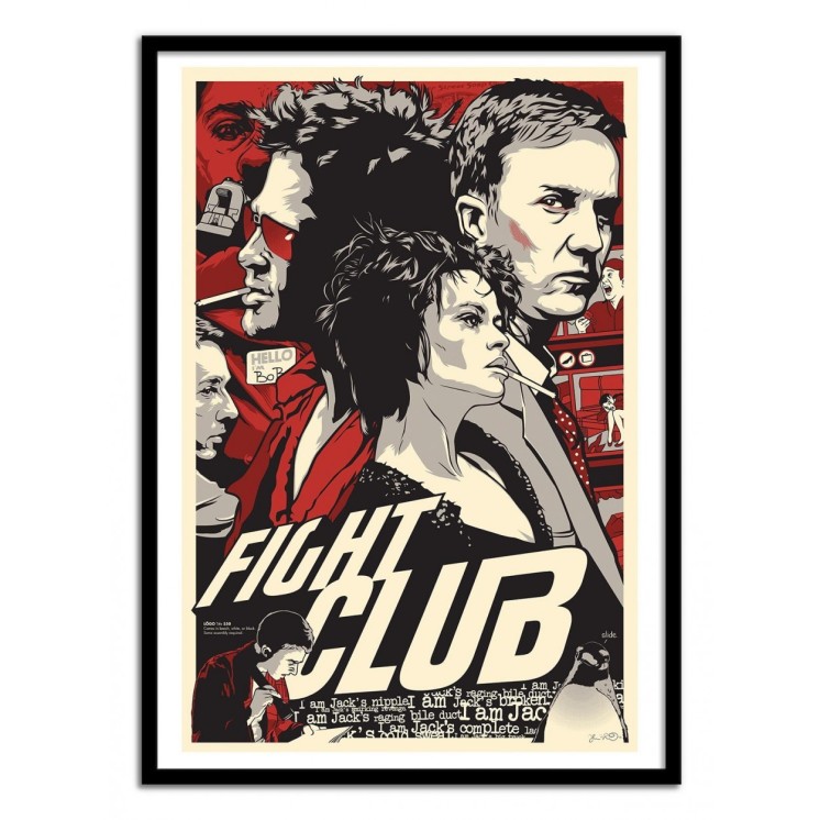 FIGHT CLUB 30X40 - WALL EDITIONS