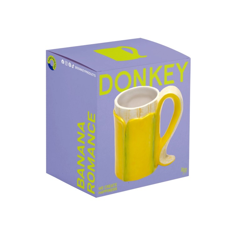 MUG BANANA ROMANCE - DONKEY