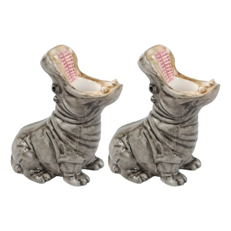 DUO DE BOUGEOIR HIPPO - DONKEY