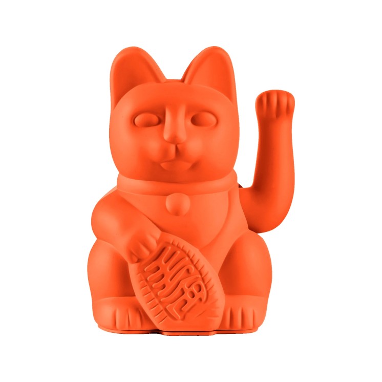 LUCKY CAT NEON ORANGE - DONKEY