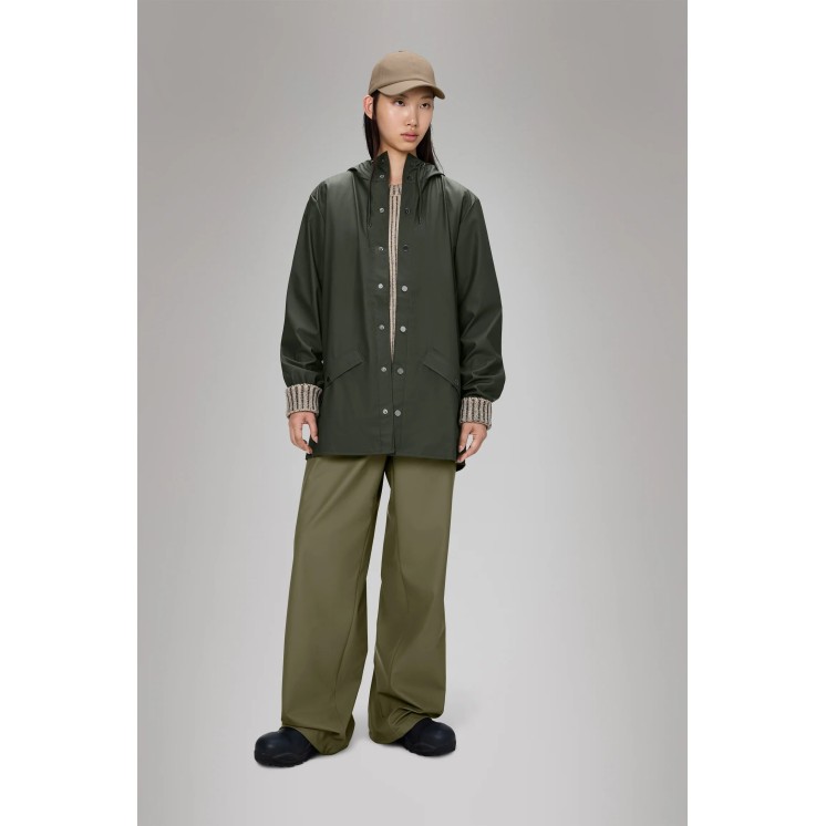 Jacket green - RAINS