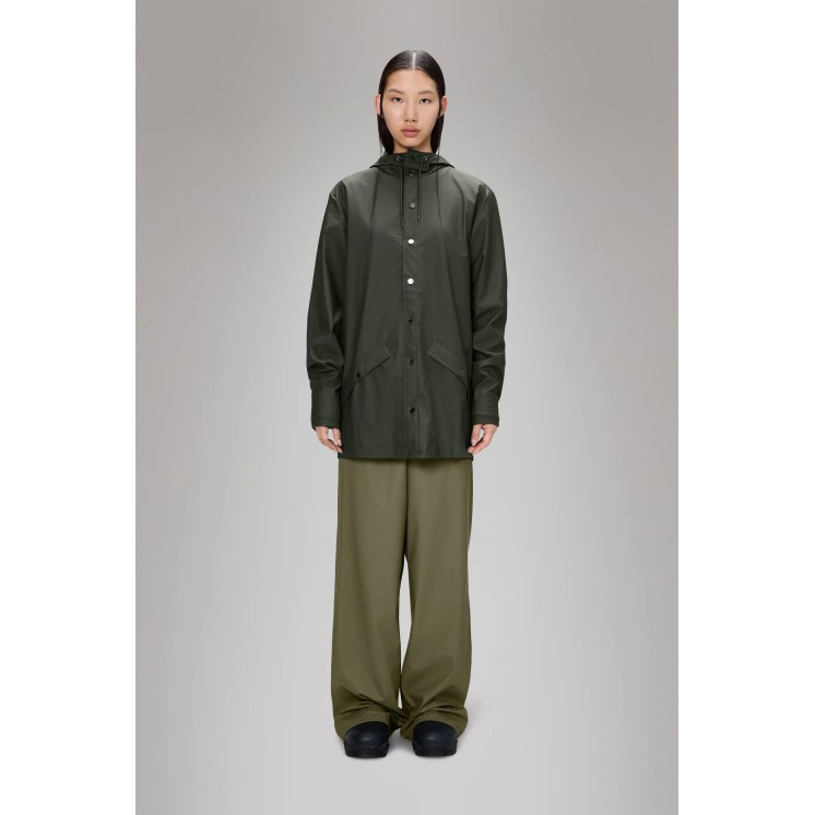 Jacket green - RAINS
