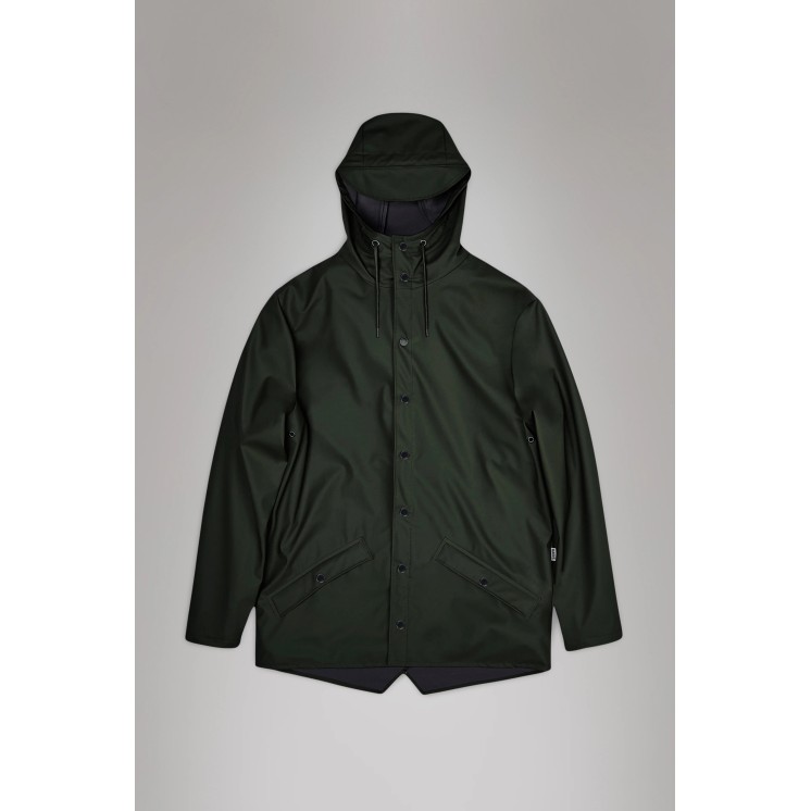 Jacket green - RAINS