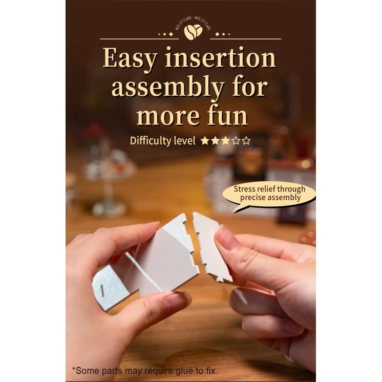 MINIATURE HOUSE NO.17 CAFÉ SLOWLIFE DG162 - ROLIFE