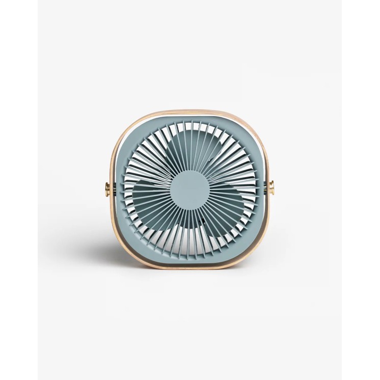 VENTILATEUR FANTASTIC BLEU/BOIS - PRINTWORKS