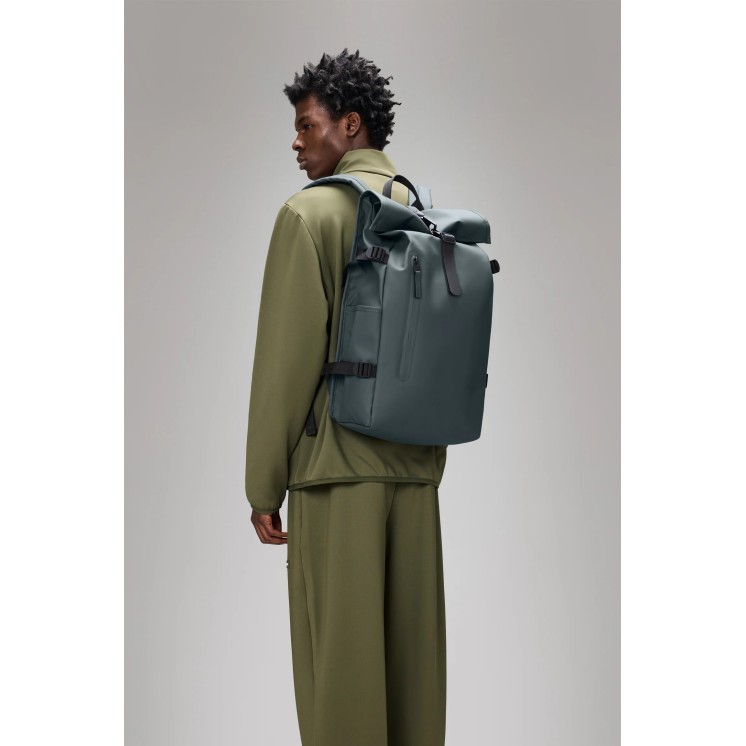 ROLLTOP RUCKSACK LARGE LAGOON - RAINS