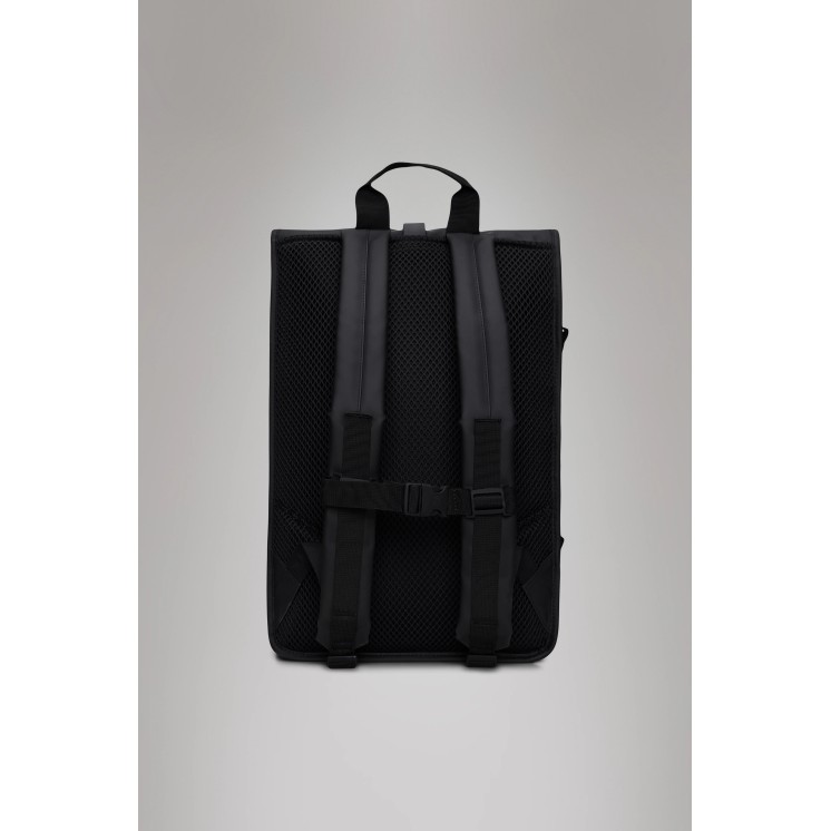 ROLLTOP RUCKSACK LARGE BLACK - RAINS
