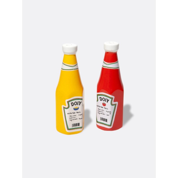 SEL/POIVRE KETCHUP & MOUTARDE - DOIY