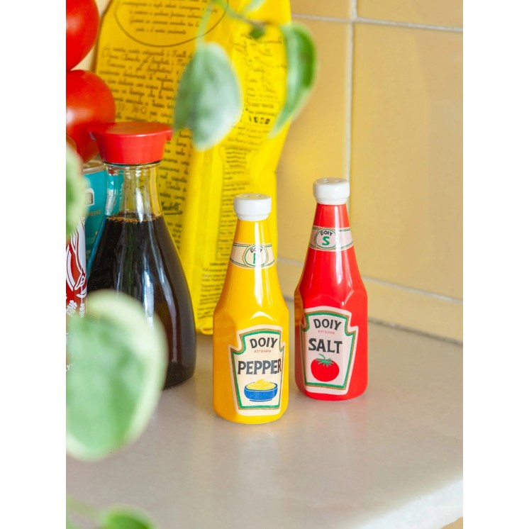 SEL/POIVRE KETCHUP & MOUTARDE - DOIY